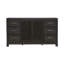 Commode 2 tiroirs 2 portes Keniston