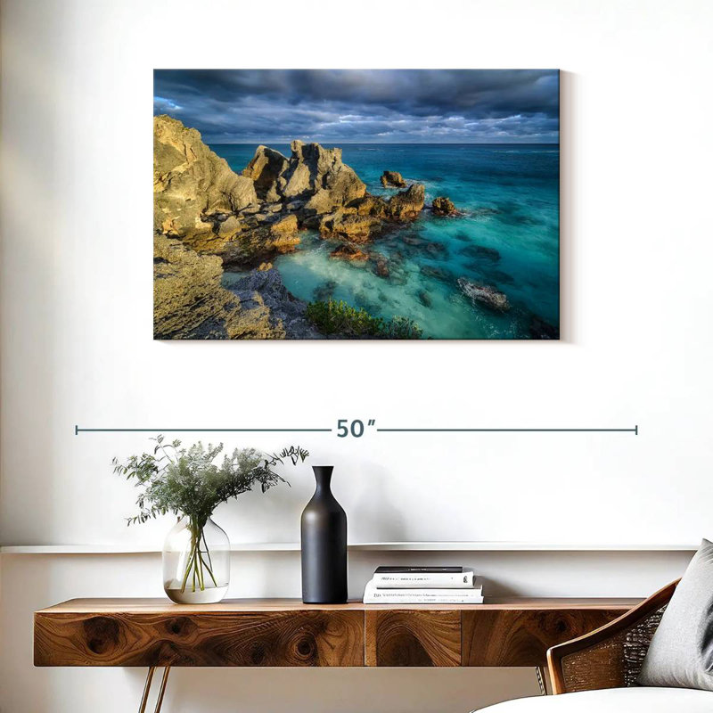 Gillard Rocky Horseshoe Bay Bermuda, 24" H x 36" W