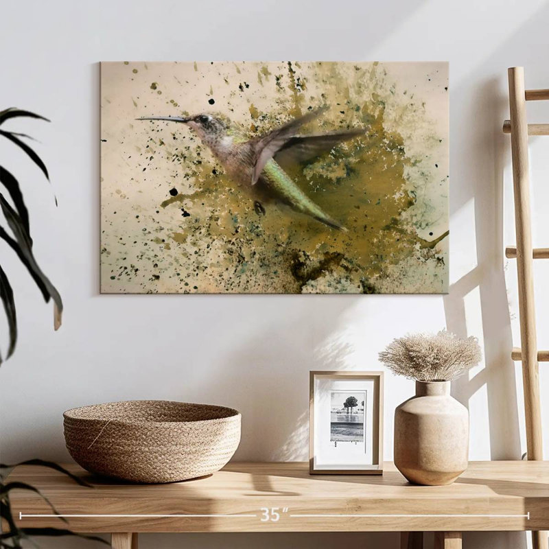 Brampt On The Fly, 16" H x 24" W