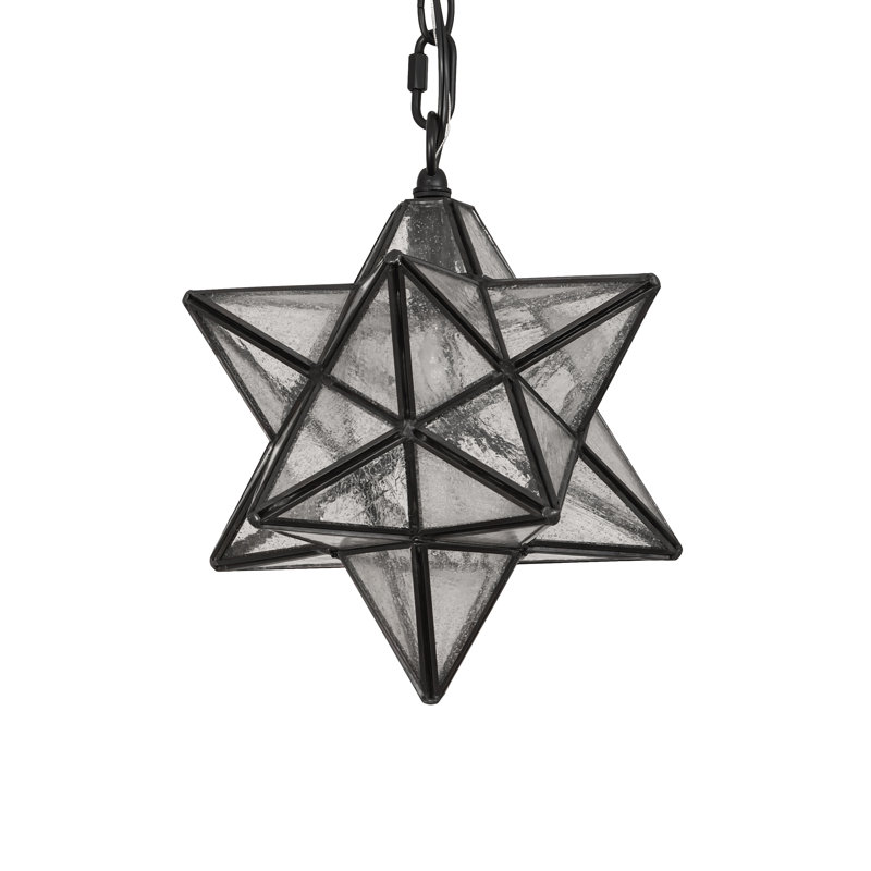Barlas 1 - Light Black Geometric Pendant