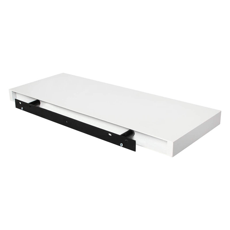 Desyrae with Reclaimed Wood, White, 60cm H x 22.9cm W x 3.8cm D