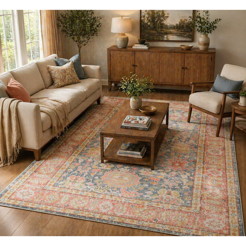 Tapis bohémien Bewdley, Rectangulaire 9 pi x 13 pi
