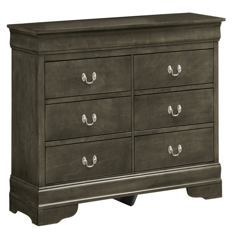 Commode Louis Phillipe G3105-D, Gris