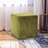 Contreras 17" 100% Polyester Square Solid Color Cube Ottoman-21529838