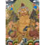 Dzambala ou Jambala Thangka (Brocadeless Thangka)