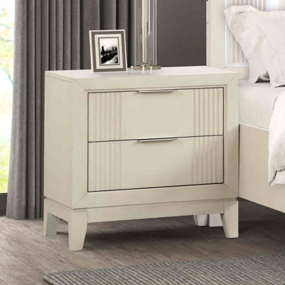 Table de chevet style transitionnel 1pc French
