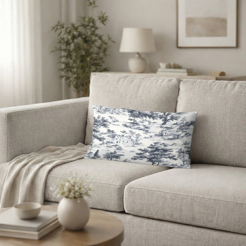 Coussin décoratif moderne Modern, H 12 po x l 20 po