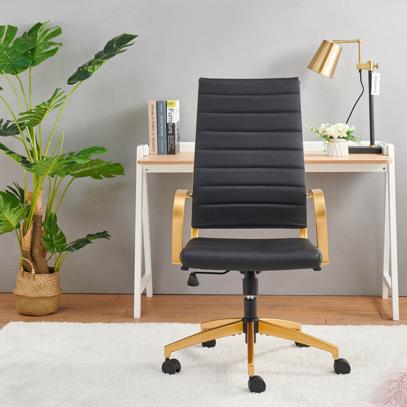 Everly Quinn Ramiro Executive Chair, Black