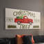 Collection de Noël à la ferme - Toile tendue avec châssis en C - Prêt à accrocher
