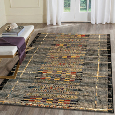 Sesena Striped Indoor / Outdoor Rug