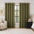 Sheridan Dual-Side Magnetic Closure 100% Blackout Grommet Curtain Panel-125104681-125104680