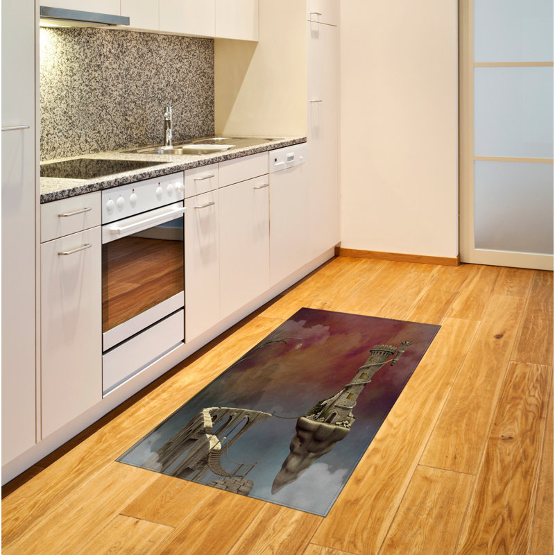 Fantasy High Density Long Fiber Poly Threads Decorative Area Rug Carpet, Rectangle 2'7" x 5'