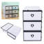 10 Pair Stackable Shoe Storage Box