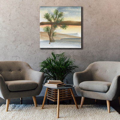 «Desert Joshua Tree» par Chris Paschke, art mural sur toile