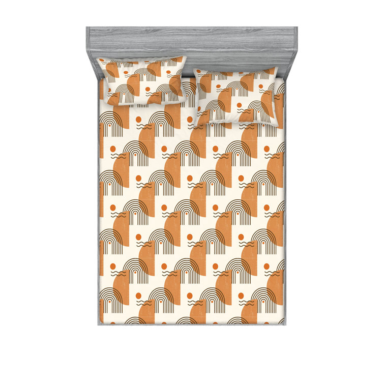 Drap-housse et taies décoratives 3 pièces Ambesonne