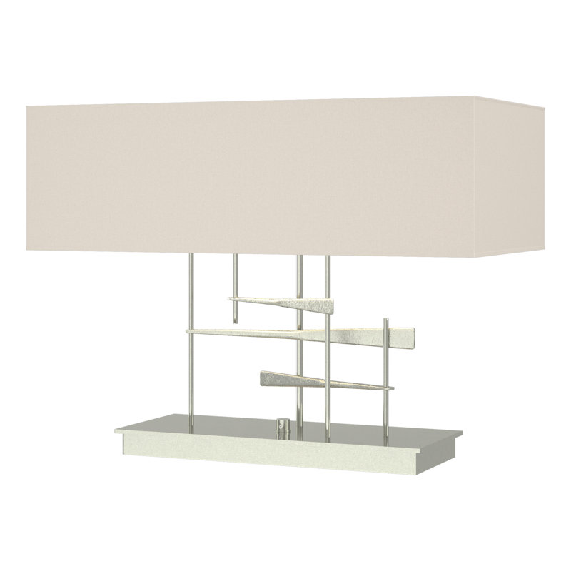 Cavaletti 15.3" Table Lamp, Flax, Sterling