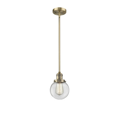 Luminaire suspendu sphère 1 lumière Zarmayr