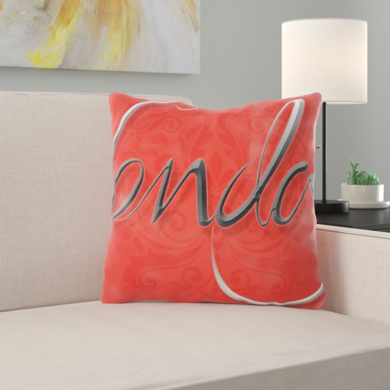 Coussin décoratif art Viers, Microsuède, Intérieur
