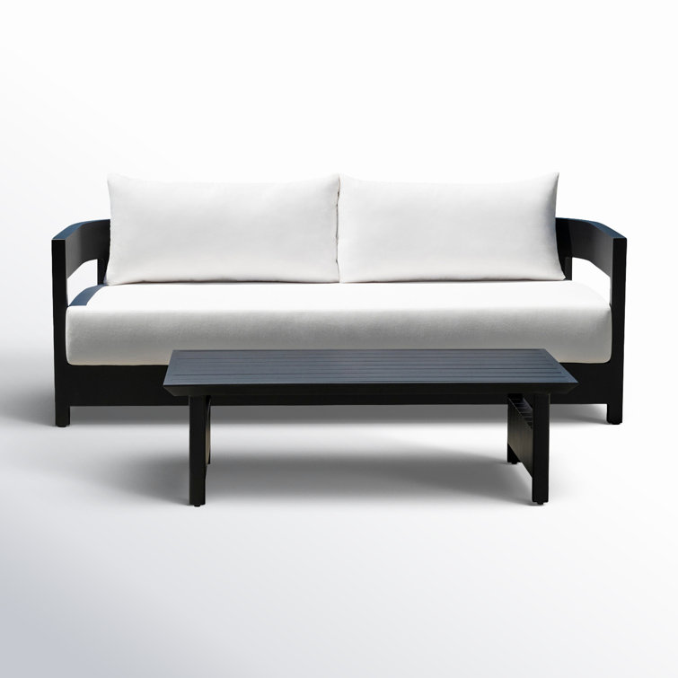 Everlee Outdoor Sofa And Coffee Table Set