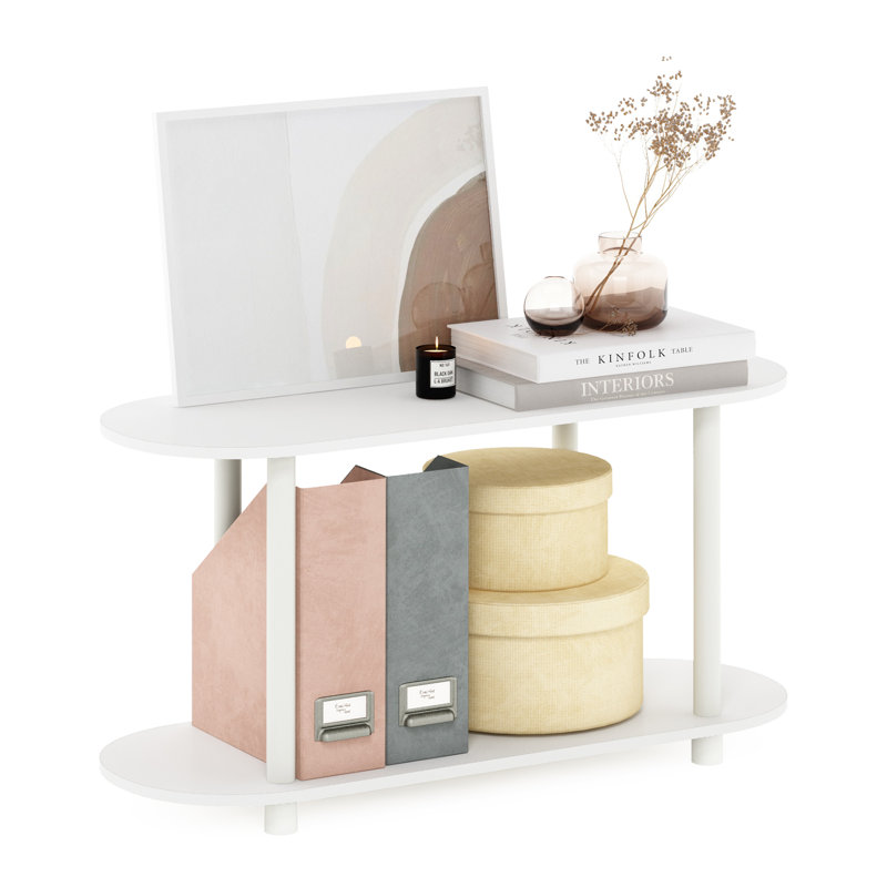 Aracelli End Table, White