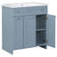 Meuble-lavabo 30 po avec lavabo en céramique-104413968