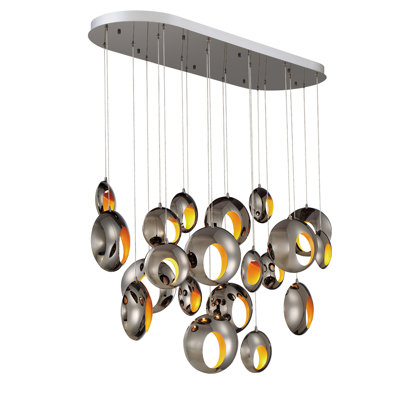 Lustre unique à 20 lumières DEL Arlington