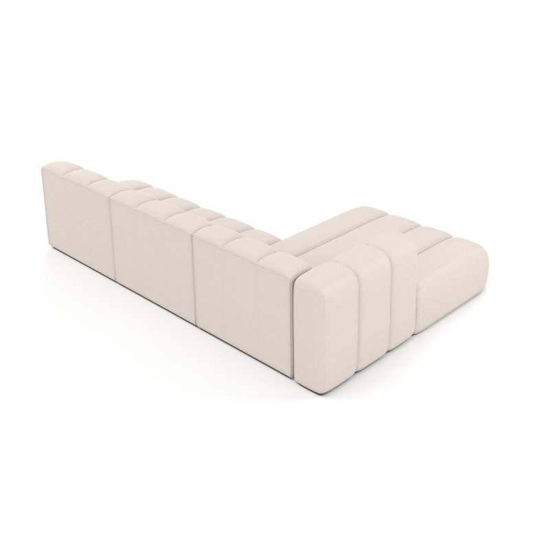 3 Seater Velvet Corner Sectional