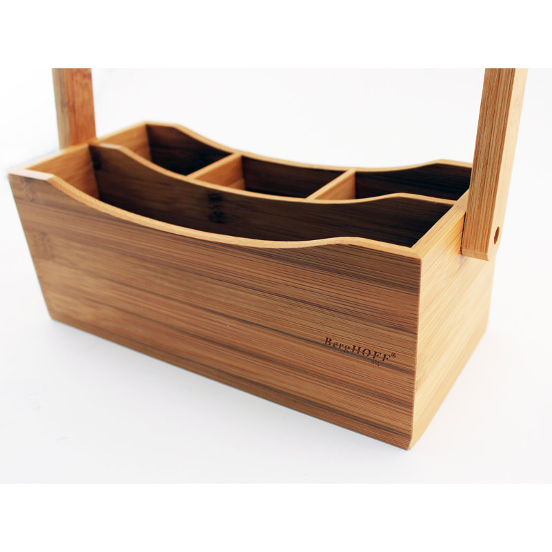 BergHOFF CooknCo Bamboo Vertical Flatware Holder