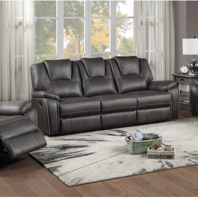 Amyjo Upholstered 83.5'' Reclining Sofa