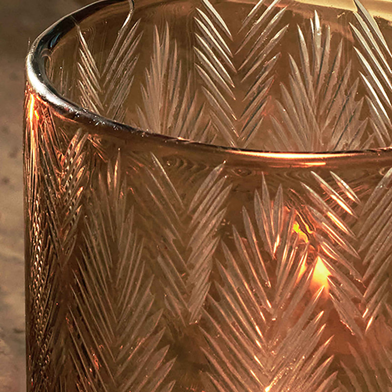6'' H Glass Tabletop Votive Holder