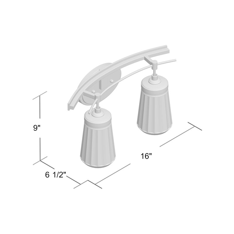 Hawkinson 2 - Light Dimmable Vanity Light