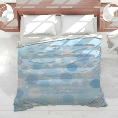Polka Dots Bedding Pattern Comforter Minimalist