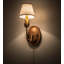 Applique murale en acier Antonia
