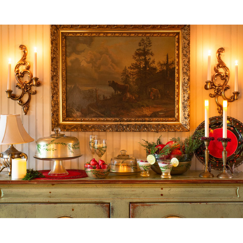 Bol de service 6 po Holiday Vine