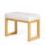 Banc à langer avec siège rembourré