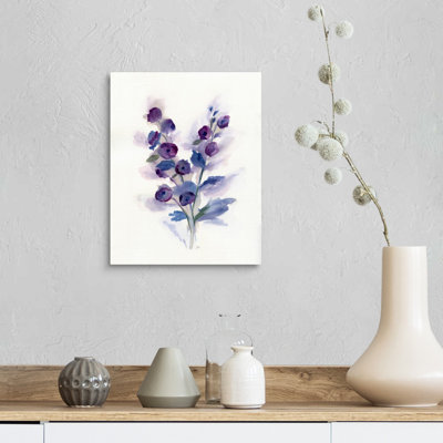 «Pretty in Purple I», reproduction d'art sur toile