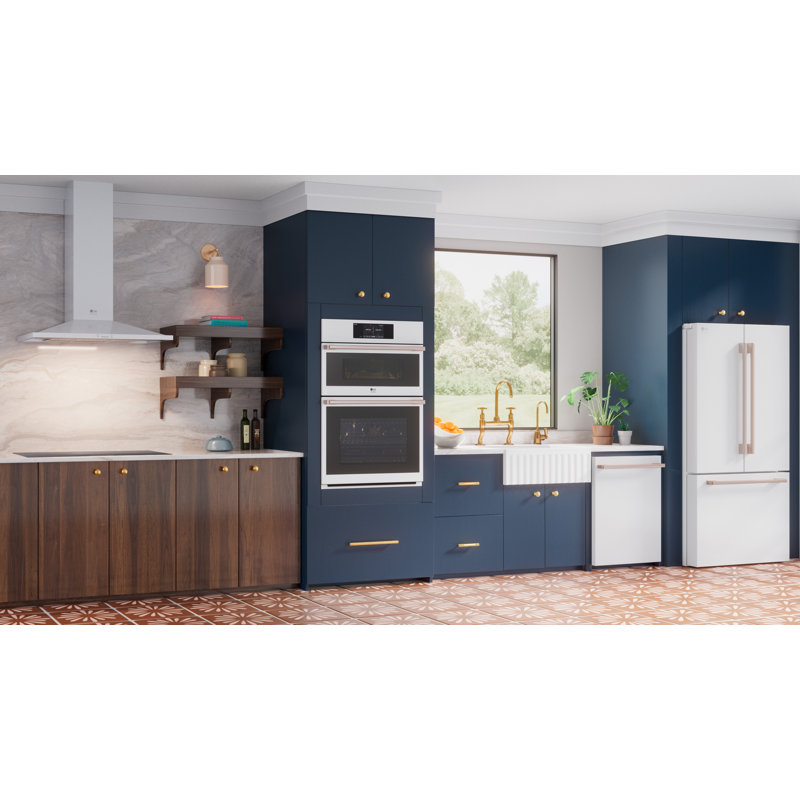 Lg Studio 27 Cu. Ft. Smart Counter-Depth Max French Door Refrigerator, Essence White