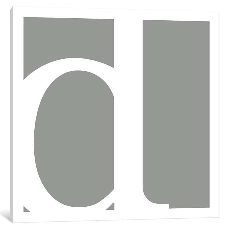 « pi 6 », art textuel sur toile tendue blanc et gris, H 37 po x l 37 po x P 1,5 po