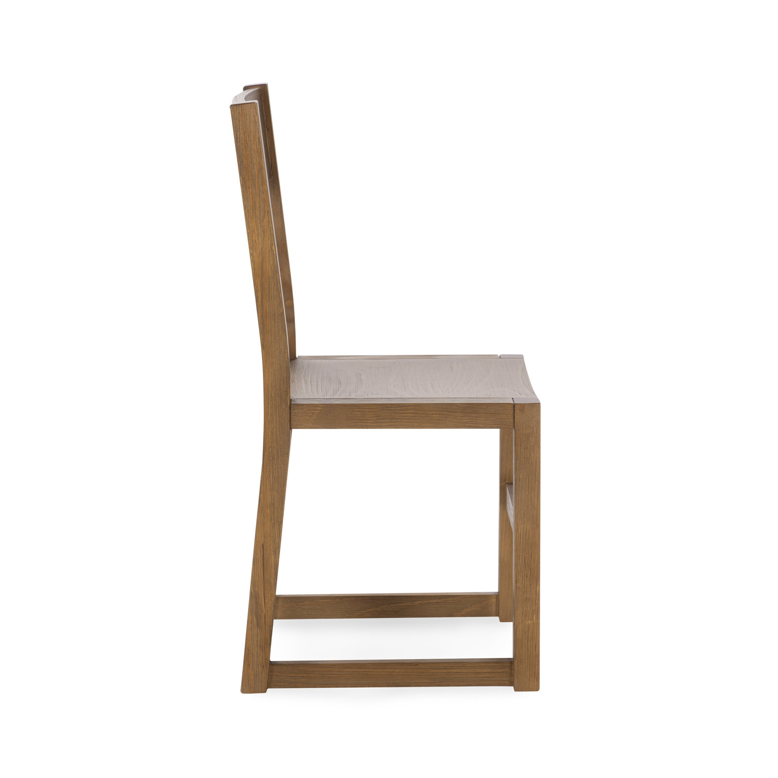 Modica Solid Wood Side Chair, Honey Brown