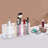 Plastic 3 Compartment Makeup Organizer