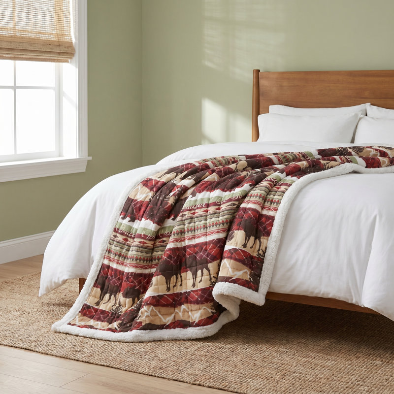Rayana Baskett Sherpa Throw