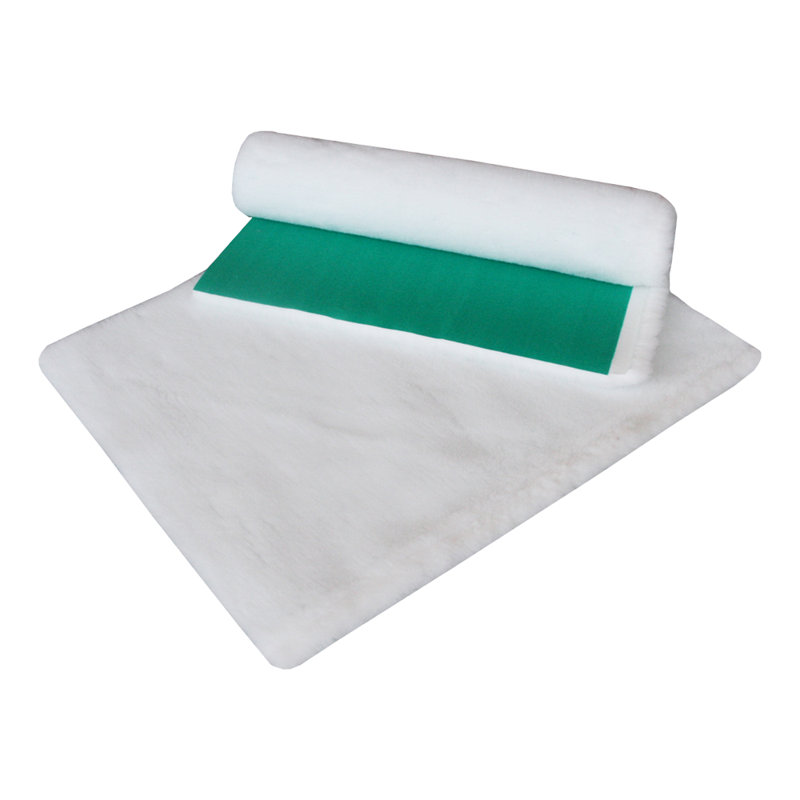Vet Fleece Bedding | Vet Bed Original Greenback | Fleece Pet Bed, 3cm H x 38cm W x 30cm D, White