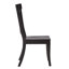 Ensemble de salle à manger 5 pièces à plateau rond en bois de chêne massif 45 po avec chaises-1469963177-1469963169