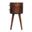 Hibbell 35cm W Solid Wood Bedside Table