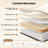 16.74" Queen Size Upholstered Mattress with Headboard, No Box Spring/Frame Needed, 700 LBS Weight Capacity, Mattress in a Box-72163688