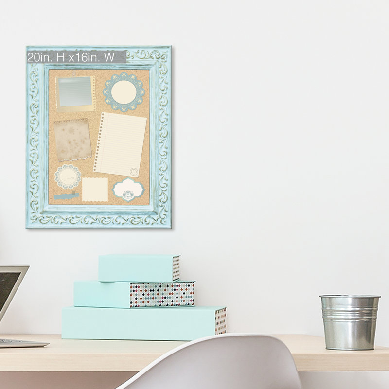 Acrylic Dry Erase Board, 20" H x 16" W x 0.75" D