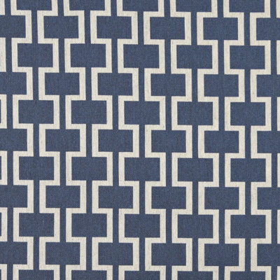 Tissu de lin géométrique