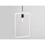 1 - Light White Square/Rectangle Pendant-40239193-40239197