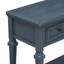Console de style rétro classique avec trois tiroirs supérieurs et une tablette inférieure de style ouvert, une table d'entrée, une table de canapé, une table d'entrée-142597454