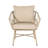Modern Chairs For Outdoors - , Water- Seat Covers, 27.53"W X 26.72"D 29.04"H, 300 Lbs Capacity Stylish Club Chair Woven Upholstery, 26.72"W 27.53"D Weight Limit